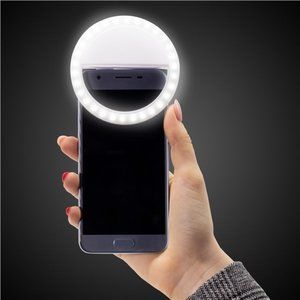 Clip-on LED Selfie Light - Circle